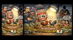 Judi Sabung Ayam Terbuka di Tulungagung, Indikasi Pelanggaran Berlapis KUHP dan UU ITE